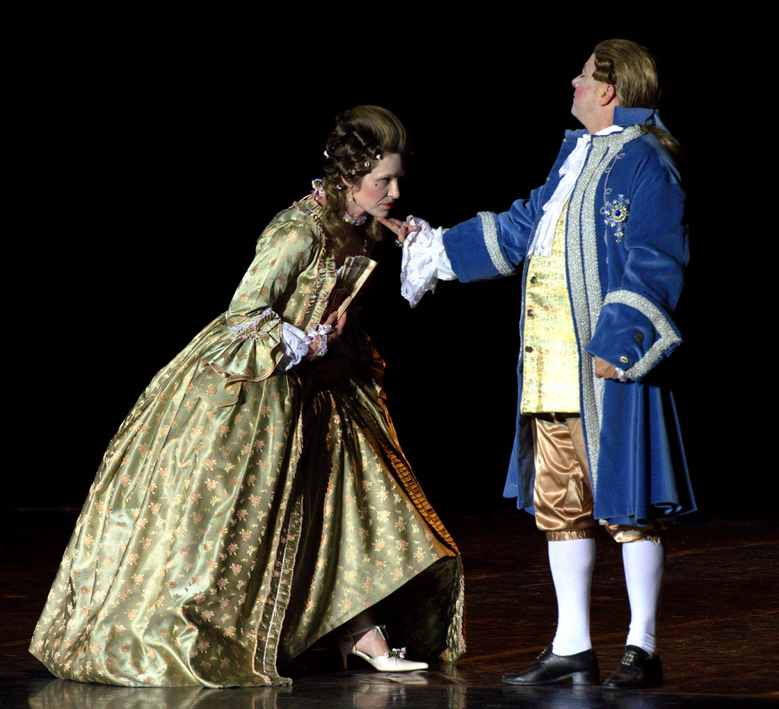 Louis XV et Mme De Pompadour